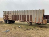 40 FT HYDRAULIC...GARBAGE COMPACTOR TRAILER GOOD TIRES, NO TITLE LOCATED WALTERS OK