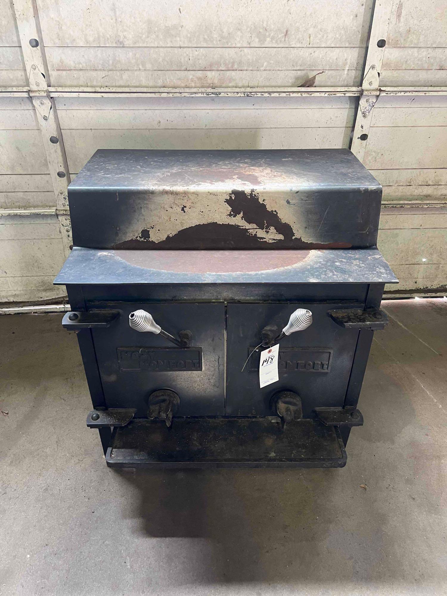 Kozy Komfort wood stove HEAVY DUTY | Proxibid