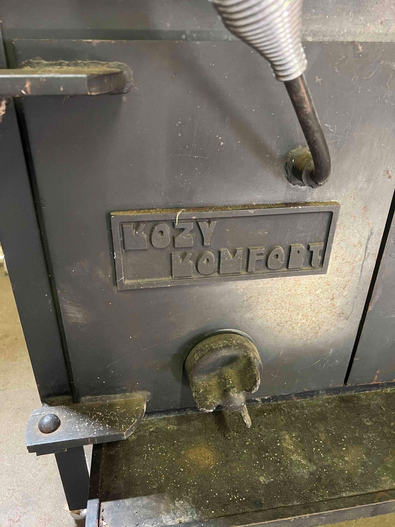 Kozy Komfort wood stove HEAVY DUTY | Proxibid