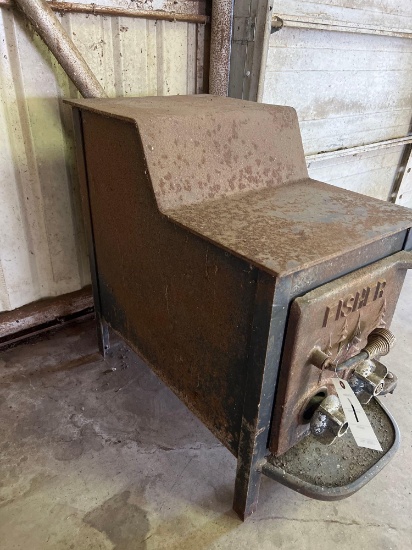 fisher old wood stove