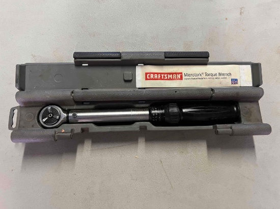 Craftsman torque wrench