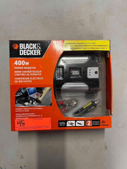 Black and decker 400 w power inverter