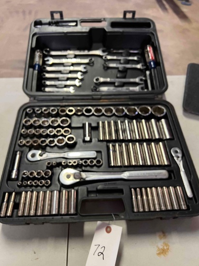 Craftsman socket set missing 1 extension, 9/16 socket, 13mm box end wrench ...