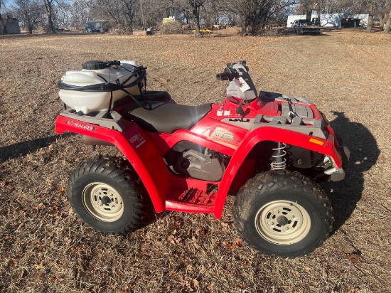 2003 Bombardier Outlander 400 HO Motorcycle, VIN # 2BVEGHF173V001043