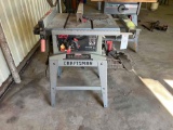 Craftsman 10 in table saw limited edition 2.7 hp WORKS