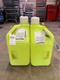 2 5-gallon fuel jugs