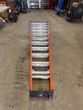 Werner 12 ft 300 lb weight limit aluminum ladder