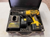 Dewalt drill 2 batteries and charger works good