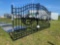 NEW 2022 GREATBEAR 14 FT BI-PARTING IRON GATE WITH ARTWORK 