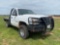 '05 CHEVY 3/4 TON 4 WHEEL DRIVE 183,000 MILES NEW FLATBED WIRED FOR T&S FEEDER SELLS WITH A TITLE...