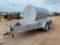 DE-AX FUEL TRAILER... 800 GALLON... ELECTRIC PUMP 15 GALLON PER MINUTE... SELLS WITH A BILL OF SALE 