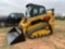 LIKE NEW 2022 CAT 259D3 RUBBER TRACKED SKID STEER POWERED BY CAT C3.3B DIT EPA TIER 4F DIESEL