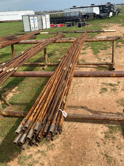 SUCKER ROD 50 TO A BUNDLE MOSTLY 3/4 SOME 7/8 MIXED ...