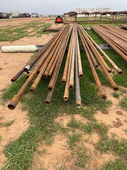 25 JOINTS 2 3/8 PIPE 25X THE MONEY
