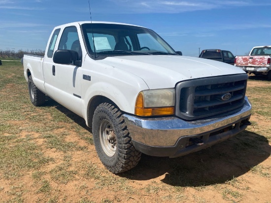 2001 Ford F-250 Pickup Truck, VIN # 3FTNX20F61MA05378