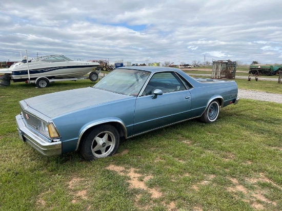1980 CHEVY EL CAMINO VIN 1W80HAZ401884 8904 MILE OWNER HAS APPLIED FOR A LOST TITLE... SLOW TITLE