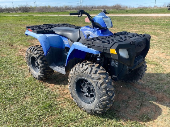 2006 POLARIS 450 SPORTSMAN 4X4 ODOMETER NOT WORKING RUNS AND DRIVES HAS A NEW BELT ???????SELLS WITH
