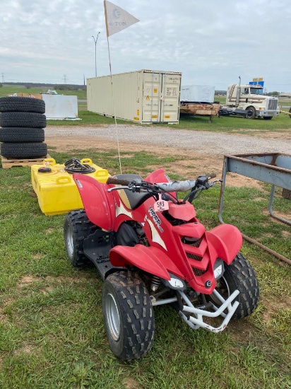 VIPER 90 R RED 4 WHEELER GOOD TIRES EATON WITH REVERSE