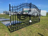 NEW 2022 GREATBEAR BI-PARTING IRON GATE WITH ARTWORK 