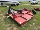 HOWSE BRUSH HOG 7 FOOT 3 POINT TO GAGE WHEELS ON REAR