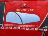 NEW 2022 GOLDEN MOUNT DOME STORAGE SHELTER 30X65X15 FT DOME ROOF FRAME