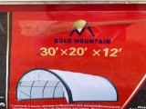NEW GOLD MOUTAIN 20X30X12 FT DOME ROOF FRAME STORAGE SHELTER