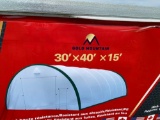 NEW 30X40X15 FT DOME STORAGE SHELTER DOME ROOF FRAME