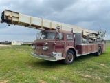 FIRETRUCK DETROIT MOTOR SELLS WITH BILL OF SALE