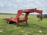 RIO GRANDE TANK FRAME TRAILER 8 LUG AXLES 16 IN TIRES WOULD BE PERFECT FOR ADDING TANK OR GENERATOR