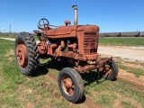 M-FARMALL 40 HD NEW TIRES ON REAR REAR END CLEAN RUNS AND OPERATES WIDE FRONT END REAR WHEEL WEIGHTS