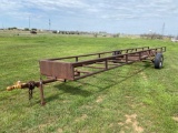 31' PIPE TRAILER 4' WIDE ???????SELLS WITH A BILL OF SALE ONLY