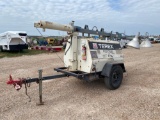 TEREX LIGHT TOWER 4 LIGHTS EVERYTHING WORKS CRANKS UP AND DOWN ALL LIGHTS BURN 9489 HRS