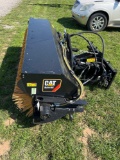 CAT BALL 8C STREET SWEEPER QUICK ATTACH FOR SKID STEER LIKE NEW