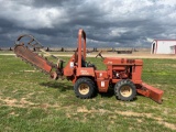 1998 3700 DITCH WITCH TRENCHER 475 HOURS 4 WAY BLADE ON FRONT REAR AUGER BAR 8 FT CLEAN LOW HOURS