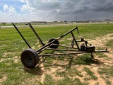 2 WHEEL HAY PULLY WITH ELECTRIC WINCH... 15 IN TIRES