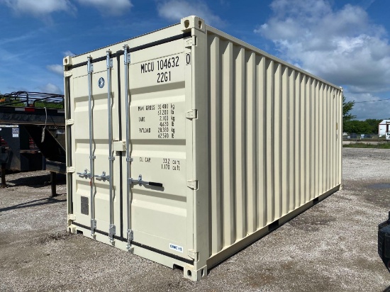 20' STORAGE CONTAINER UNUSED