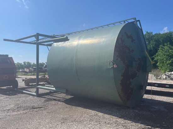 3O TON OVERHEAD FEED BIN GOOD SHAPE