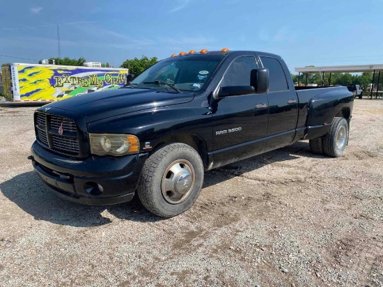 2003 Dodge Ram Pickup Pickup Truck, VIN # 3D7MA48C73G844482
