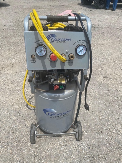 CALIFORNIA AIR TOOLS... ULTRA QUIET AIR COMPRESSOR IN GOOD WORKING CONDITION...