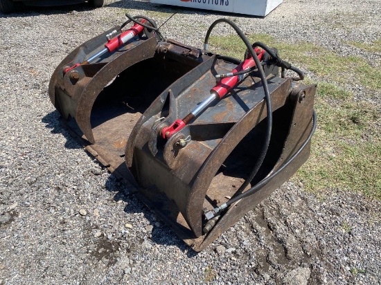 SKID STEER GRAPPLE BUCKET...