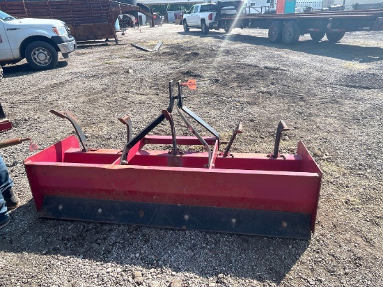 6' MAHINDRA BOX BLADE WITH RIPPERS