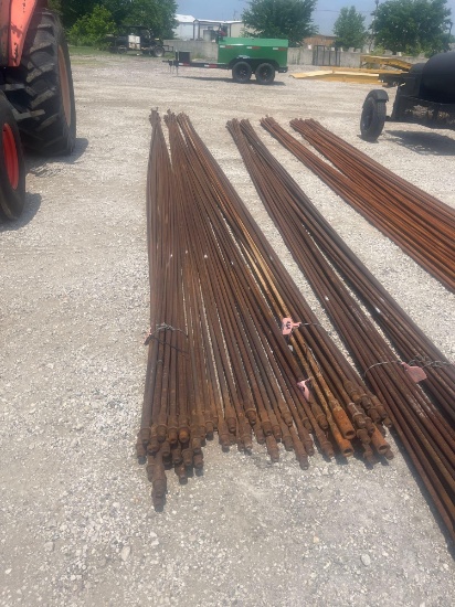 3/4" X 25'L SUCKER ROD BUNDLE OF 25 25 X THE MONEY ...