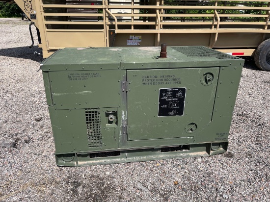 GENERATOR SET DIESEL ENGINE 10KW 60HZ MODEL# MFP-803A MANUFACTURED BY FREMONT RUNS & WORKS AS IT