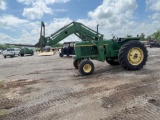 JOHN DEERE 4030 TRACTOR WITH 260 JOHN DEERE LOADER GREAT CONDITION, GOOD TIRES RUNS & OPERATES LIKE