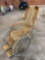 VINTAGE WOODEN WHEELCHAIR