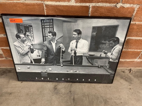THE RAT PACK FRAMED PICTURE