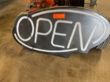 LIGHTED OPEN SIGN