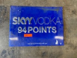 SKY VODKA METAL SIGN