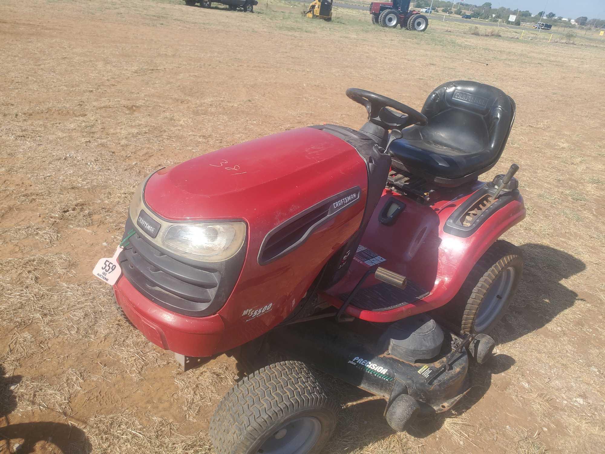 Craftsman 5500 mower hotsell