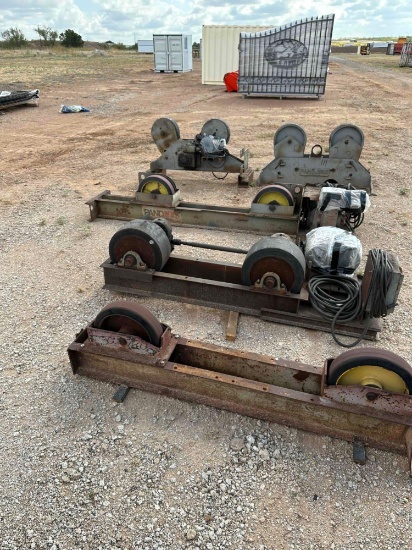 Electric Tank / Pipe Rollers (Quantity 5)